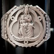 Everything Bicycles - : La Madonna del Ghisallo, ti Protegga, Italy: Nameplates (Head Badges)