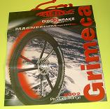 Everything Bicycles - : Plastic Shopping Bag from Grimeca Disc Brakes-2002 Range: Bags with Bike Designs or Industry Names (paper, plastic, fabric, etc.)