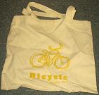 Everything Bicycles - : Cloth Carry Bag: Bags with Bike Designs or Industry Names (paper, plastic, fabric, etc.)