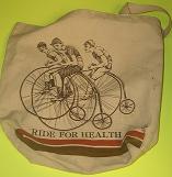 Everything Bicycles - : Cloth Book Bag: Bags with Bike Designs or Industry Names (paper, plastic, fabric, etc.)