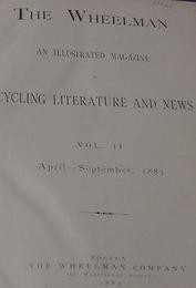 Everything Bicycles - : April-1883 Introduction Page of The Wheelman, An Illustrated Magazine, Vol-2, No-1 (Original, not a reprint): Books-Antique