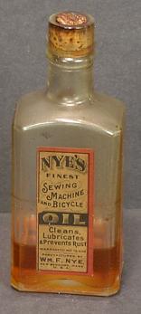 Everything Bicycles - : NYE`S Finest Sewing Machine and Bicycle OIL, New Bedfore, Mass.: Bike Parts & Sundries-Vintage & Classic (Various items)