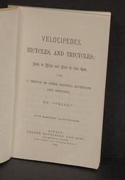 Everything Bicycles - : 1869 `Velocipedes, Bicycles and Tricycles` How to Make and How to Use Them (Reprint, not original): Books-Antique
