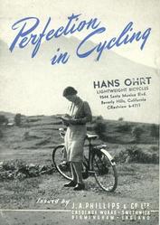 Everything Bicycles - : 1949 `Perfection in Cycling` by Frank J. Urry written by request of J.A.Phillips and Co. (Phillips Brand Bicycles) (074): Books-Antique