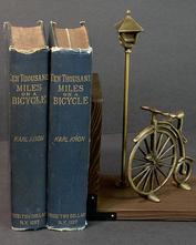 Everything Bicycles - : TEN THOUSAND MILES on a BICYCLE by Karl Kron, copyright 1887: Books-Antique