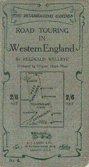 Everything Bicycles - : 1914 ROAD TOURING IN WESTERN ENGLAND by Reginald Wellbye, illustrated by Original Sketch Maps: Books-Antique