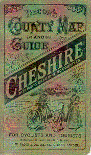 Everything Bicycles - : c.1900's COUNTY MAP AND GUIDE-Cheshire, with parts of adjoining counties, by G.W. Bacon: Books-Antique