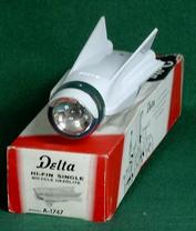 Everything Bicycles - : Delta #A1747 Hi-Fin Single Headlite: Bike Parts & Sundries-Vintage & Classic (Various items)
