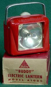 Everything Bicycles - : Delta #A1000 Buddy Electric Lantern: Bike Parts & Sundries-Vintage & Classic (Various items)