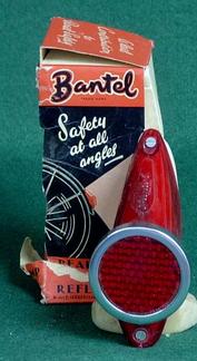 Everything Bicycles - : Bantel Safety Reflector for Rear Fender (Mudguard): Bike Parts & Sundries-Vintage & Classic (Various items)