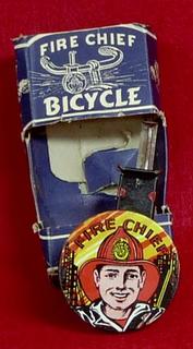 Everything Bicycles - : FIRE CHIEF BICYCLE SIREN Model #237-B (Push Plunger Type) NOS: Bike Parts & Sundries-Vintage & Classic (Various items)