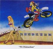 Everything Bicycles - : `Pit Distraction` in full color-MX by Dale Davis: Art, BMX & MX