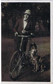 Everything Bicycles - : UK Postcard c.1920 Henry Edwards: Post Cards-Antique