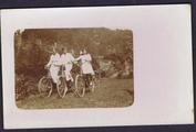 Everything Bicycles - : UK 1914 Postcard to Mabel Goldsmith in London: Post Cards-Antique