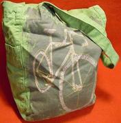 Everything Bicycles - : Shopping Bag with Bicycle Design: Bags with Bike Designs or Industry Names (paper, plastic, fabric, etc.)