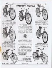 Everything Bicycles - : Rollfast 1938-1939 26, 24 and 20 x 2.125 Tire Models: Photo Gallery-Index of bikes & stuff for Your Research