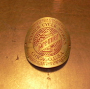 Everything Bicycles - : PREMIER CYCLE WORKS of Chicago (a Mead Company): Nameplates (Head Badges)